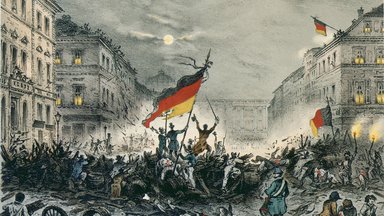  Straßenkämpfe in Berlin am 18./19. März 1848: "Erinnerung an den Befreiungskampf in der verhängnisvollen Nacht vom 18. /19. März 1848"