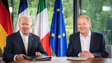 Olaf Scholz und Joe Biden 