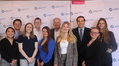 Hackathon Participants with the Jury