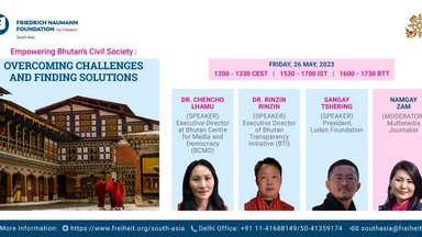 Event Poster - Empowering Bhutan CSO's