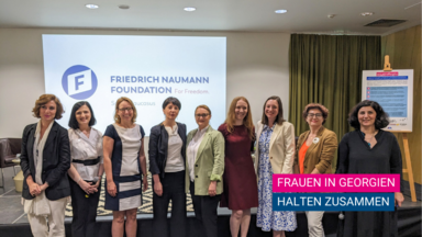 women in Georgia Stand together German Final