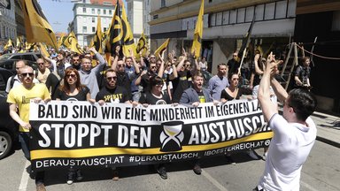 toppt den Großen Austausch! Kampagne gegen verschwiegenen Bevölkerungsaustausch