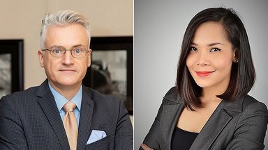 Prof. Dr. Andreas Stoffers and Ms. Lanh Huyen Nhu (AHK Vietnam)