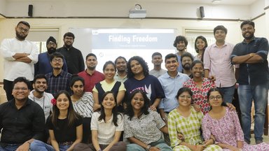 Group photo Liberal Value Course  - Blue Ribbon Movement