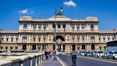 Der Justizpalast in Rom.