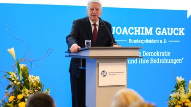 Bundespräsident a.D. Joachim Gauck