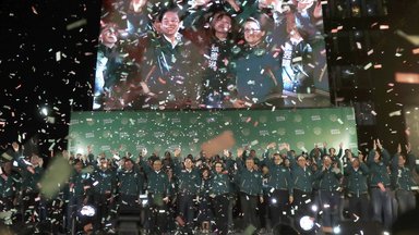 William Ching-te Lai und Frau Bi-khim Hsiao 