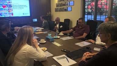 Global Bridges eV Delgation besucht das FNF Pakistan Büro, Mai 2024