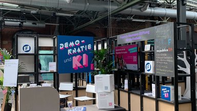 Der Stand der FNF auf der re:publica 2024.