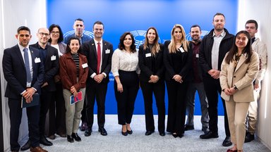Delegation meeting with MEP Svenja Hahn at the European Parliament