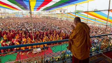 dalai lama w/ audience