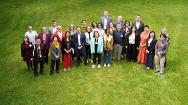 A group photo of the seminar cohort, May 2025