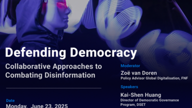 Defending Democracy: Collaborative Approaches to Counter Disinformation