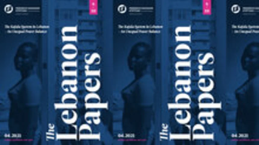 The Lebanon papers cover.