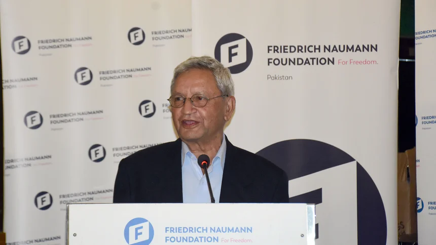 2024-03-27 Dr. Manzoor Ahmad sharing his thoughts on Trade and Economy, Thought Bites Islamabad