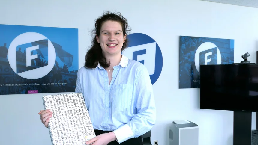 Ellie, intern at FNF Korea