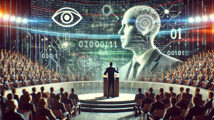 Candidate talking on Artificial inteligence