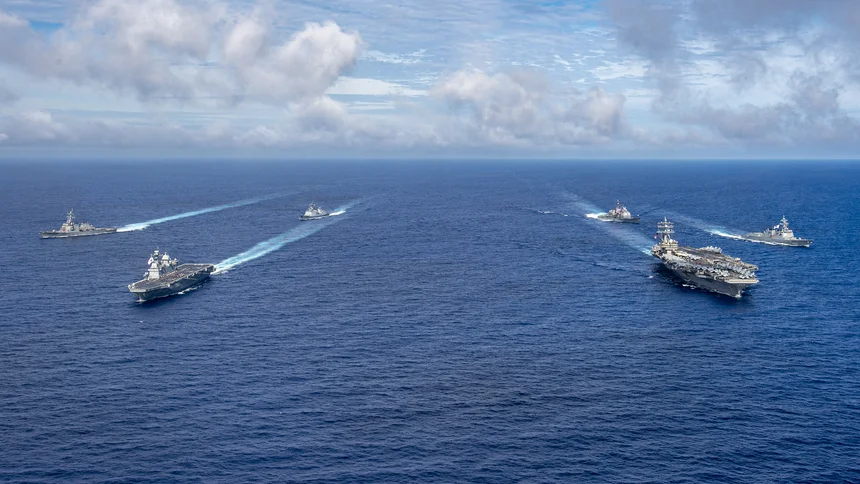 US-Marine-Zerstörer führt Übung im Südchinesischen Meer durch