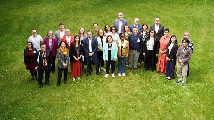 A group photo of the seminar cohort, May 2025